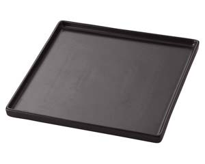 【まとめ買い10個セット品】 ラ559-328 TUBE BLACK 21cmスクウェアプレート【キャンセル/返品不可】【ECJ】