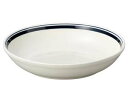 【まとめ買い10個セット品】 コ567-098 カントリーサイドネイビーブルー 24cmパスタボール【キャンセル/返品不可】【ECJ】
