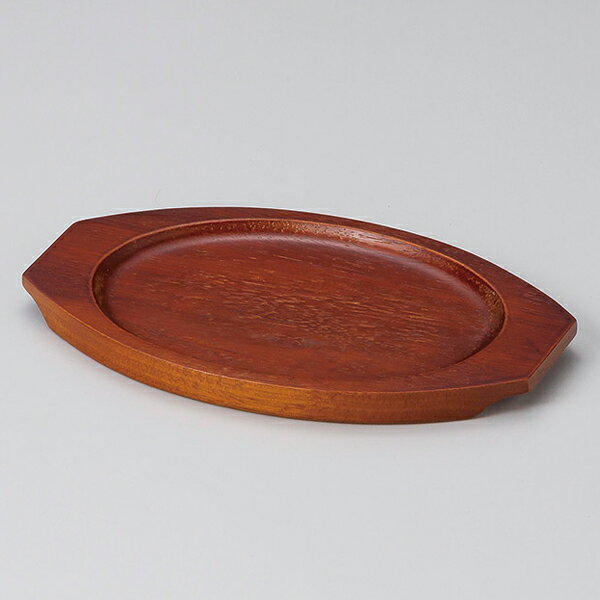 【まとめ買い10個セット品】 ワ604-498 スリ塗舟型木台Y(175×125)【キャンセル/返品不可】【ECJ】