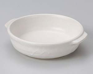 【まとめ買い10個セット品】 ホ605-228 白耐熱グラタン【キャンセル/返品不可】【ECJ】