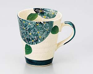 【まとめ買い10個セット品】 ロ617-308 あじさい紺マグ【キャンセル/返品不可】【ECJ】