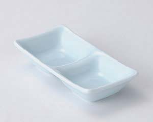 【まとめ買い10個セット品】 ロ624-028 スワン 青磁二品皿(小)【キャンセル/返品不可】【ECJ】