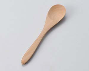 【まとめ買い10個セット品】 ワ626-338 白木・茶碗蒸スプーン【キャンセル/返品不可】【ECJ】