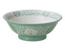 【まとめ買い10個セット品】 ホ656-178 ヒスイぼたん 7.5反高台丼【キャンセル/返品不可】【ECJ】