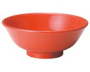 【まとめ買い10個セット品】 カ655-388 アジアン(黒・赤) 赤反高台6.8丼【キャンセル/返品不可】【ECJ】