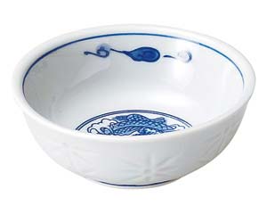 【まとめ買い10個セット品】 ミ665-238 ホタル竜 3.8スープ碗【キャンセル/返品不可】【ECJ】