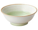 ミ668-018 釉彩(若草・ピンク) 若草高台7.5丼【ECJ】