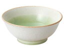 ミ668-038 釉彩(若草・ピンク) 若草高台6.5丼【ECJ】