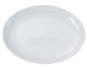 【まとめ買い10個セット品】 カ652-158 白中華 白玉9インチメタプラター【キャンセル/返品不可】【ECJ】