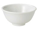 カ653-238 白中華 厚口3.6スープ碗【ECJ】