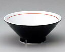 【まとめ買い10個セット品】 ヤ679-178 黒巻切立高台6.5丼【キャンセル/返品不可】【ECJ】