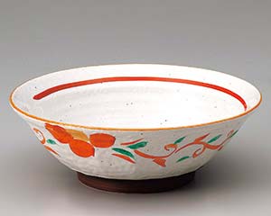 【まとめ買い10個セット品】 ミ677-038 花唐草6.8ラーメン丼【キャンセル/返品不可】【ECJ】