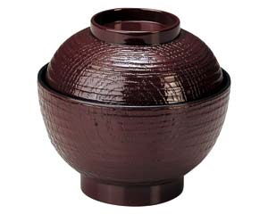 【まとめ買い10個セット品】 ヌ686-228 [TA]耐熱ケヤキ小吸椀 ウルミ【キャンセル/返品不可】【ECJ】