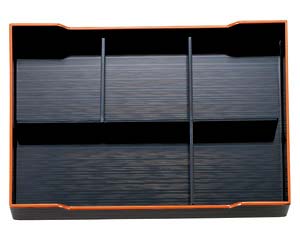 【まとめ買い10個セット品】 エ698-038 [A]尺3寸長手松花堂用B5ツ仕切【キャンセル/返品不可】【ECJ】