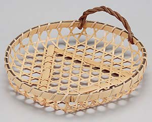 【まとめ買い10個セット品】 ワ742-208 白竹ユリ篭カズラ付(大)【キャンセル/返品不可】【ECJ】