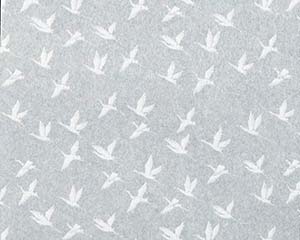 【まとめ買い10個セット品】 オ746-378 クリア懐敷CR-120 鶴 12cm角【キャンセル/返品不可】【ECJ】