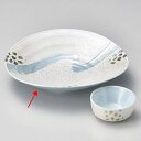 【まとめ買い10個セット品】和食器 ト013-158 パールラスター流水 向付【ECJ】
