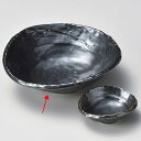 【まとめ買い10個セット品】和食器 イ023-178 鉄結晶扇中鉢【ECJ】