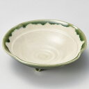 【まとめ買い10個セット品】和食器 ウ035-098 織部流し平鉢【ECJ】