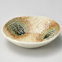 【まとめ買い10個セット品】和食器 タ038-088 織部吹き平鉢【ECJ】