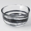 【まとめ買い10個セット品】和食器 ハ084-038 水墨豆鉢黒(ガラス)【ECJ】