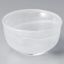 【まとめ買い10個セット品】和食器 ハ084-048 水墨豆鉢白(ガラス)【ECJ】