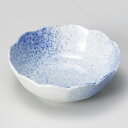 【まとめ買い10個セット品】和食器 ネ098-258 吹墨十二角菊型皿【ECJ】