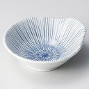 和食器 ヤ123-338 千筋十草新とんすい【ECJ】