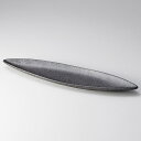 【まとめ買い10個セット品】和食器 ワ129-118 鉄ペーパーリーフディッシュ26cm 小【ECJ】