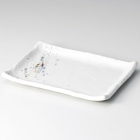 和食器 ロ147-028 はるかぜ 7寸長角皿【ECJ】