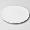 【まとめ買い10個セット品】和食器 カ182-158 白吹28cmフラットプレート【ECJ】