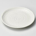 【まとめ買い10個セット品】和食器 タ177-238 吉祥粉引7.0皿【ECJ】
