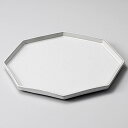 【まとめ買い10個セット品】和食器 ト200-018 KURO土たたら 八角皿 (大)【ECJ】