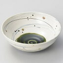 【まとめ買い10個セット品】和食器 ユ262-128 織部粉引乱線 盛鉢【ECJ】
