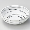 【まとめ買い10個セット品】和食器 ミ268-028 白天目うず潮 7.0ボール【ECJ】