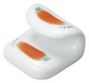 【まとめ買い10個セット品】和食器 ロ292-438 巻紙型 赤絵せせらぎ箸衣【ECJ】