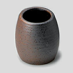 【まとめ買い10個セット品】和食器 ヨ297-388 黒信楽 なつめ楊枝入【ECJ】