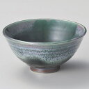 【まとめ買い10個セット品】和食器 ユ330-038 緑彩辰砂反5.5丼【ECJ】