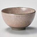 【まとめ買い10個セット品】和食器 イ363-388 かいらぎ飯碗ピンク大【ECJ】
