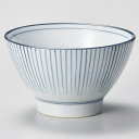 和食器 ユ369-258 呉須細十草 高台茶碗【ECJ】