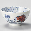 和食器 ト371-258 めで鯛 丸型 中平【ECJ】
