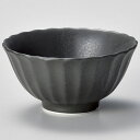 和食器 コ367-378 かすみ 黒 11.5cmボウル【ECJ】