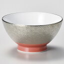 【まとめ買い10個セット品】和食器 ハ373-048 波紋EGアカ巻茶碗(S)【ECJ】