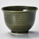 【まとめ買い10個セット品】和食器 ラ390-298 千段 織部 煎茶【ECJ】