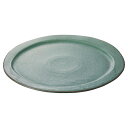 【まとめ買い10個セット品】和食器 ネ495-088 深緑丸々大皿【ECJ】