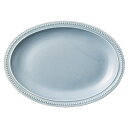 和食器 カ507-038 グレーリムドット27オーバル【ECJ】