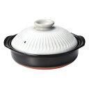 【まとめ買い10個セット品】和食器 ス402-348 銀峯菊花 粉引9号鍋【ECJ】