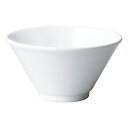 【まとめ買い10個セット品】和食器 カ654-288 アジアン(白) 白切立19cm深丼【ECJ】