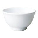 和食器 カ654-308 アジアン(白) 白反14cm深丼【ECJ】