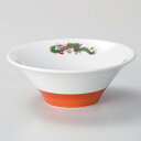 【まとめ買い10個セット品】和食器 ネ680-278 赤巻三つ竜ラーメンボウル21【ECJ】